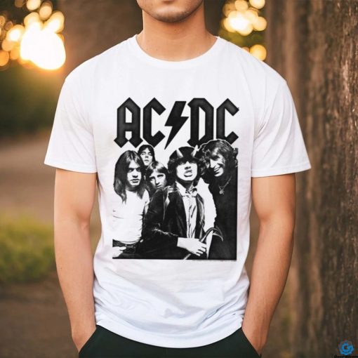 ACDC Rock Band Photo Men’s T Shirt