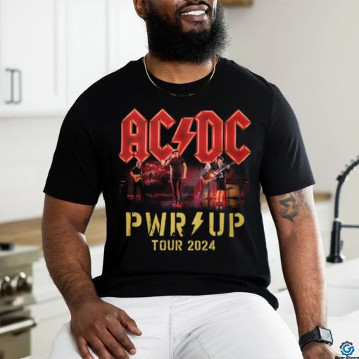 ACDC pwr up tour 2024 shirt