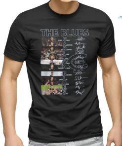 AFL Carlton Football Club All Team Signatures T Shirt