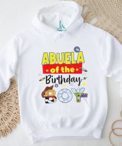 Abuela Of The Birthday Boy Toy Familly Matching Story Shirt