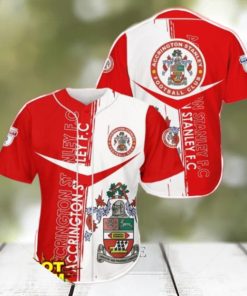 Accrington Stanley Baseball Jersey Shirt 3D Printing