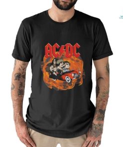 Acdc Band Ac Dc Rock Music Pwr Up Tour 2024 With Dates T Shirt