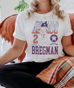 Alex Bregman Houston Astros signature caricature t shirt