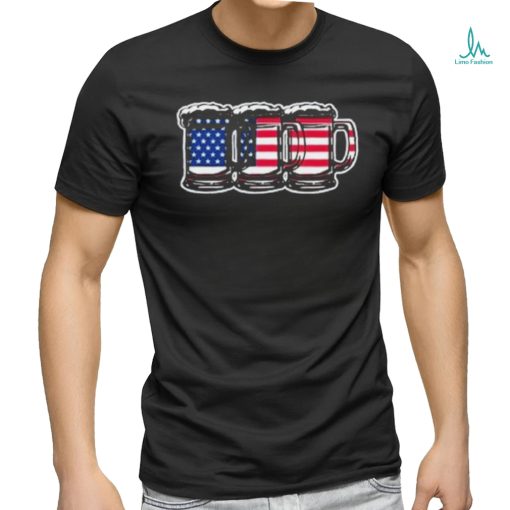 America Beer Mugs Shirt