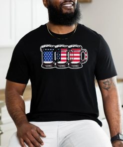 America Beer Mugs Shirt