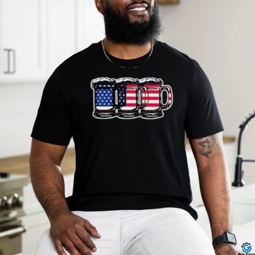 America Beer Mugs Shirt