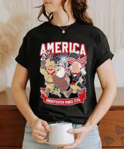 America Team Undefeated Since 1776 Shirt