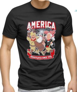 America Team Undefeated Since 1776 Shirt