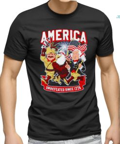 America Undefeated Since 1776 Eagles 4th of July shirt