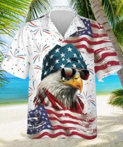 American Eagle Hawaiian Shirt for Men Women