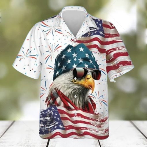 American Eagle Hawaiian Shirt for Men Women