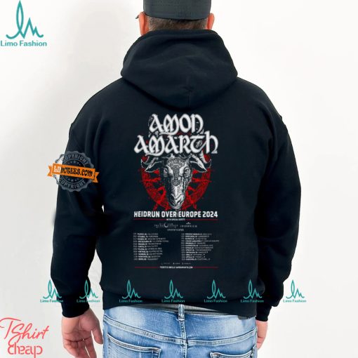 Amon Amarth Heidrun Over Europe 2024 Shirt