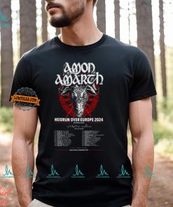 Amon Amarth Heidrun Over Europe 2024 Shirt