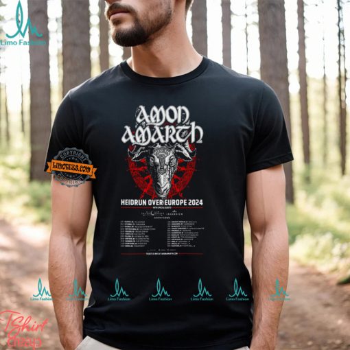 Amon Amarth Heidrun Over Europe 2024 Shirt
