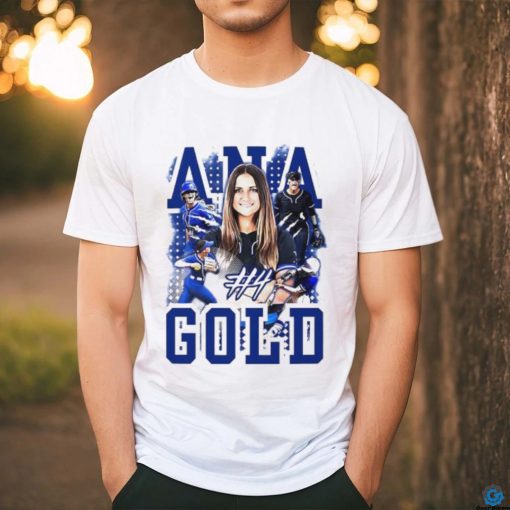 Ana Gold Duke Blue Devils softball graphic shirt