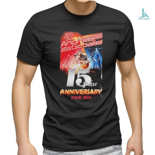 Andreas Gabalier 15 Anniversary Tour 2024 shirt