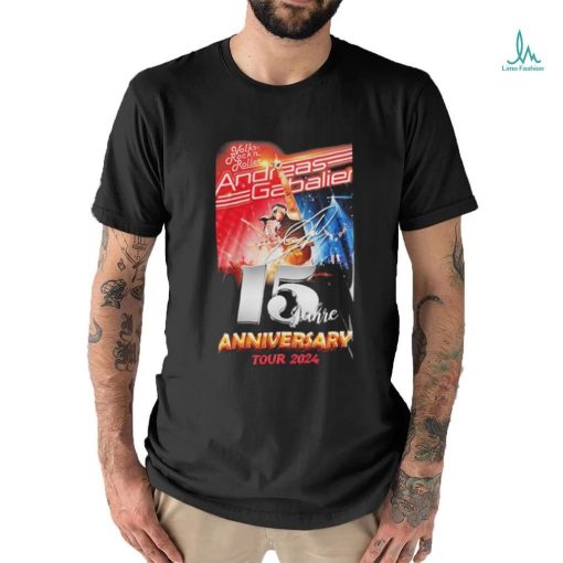 Andreas Gabalier 15 Anniversary Tour 2024 shirt