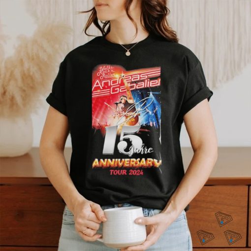 Andreas Gabalier 15 Anniversary Tour 2024 shirt