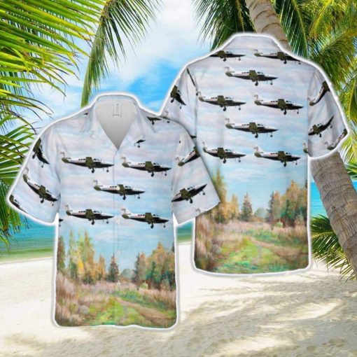 Anguilla Air Services Cessna 402 Hawaiian Shirt For Beach Fans