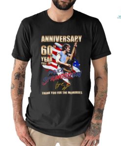 Anniversary 60th Year 1964 2024 Bruce Springsteen Thank You For The Memories T Shirt