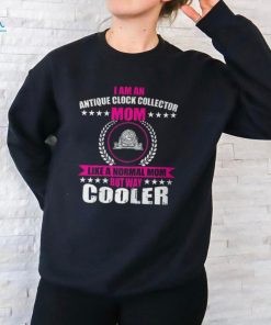 Antique Clock Collector Mom Horologist Mother's Day T Shirt