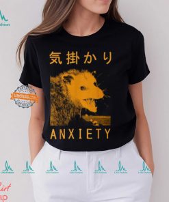 Anxiety Opossum Japanese T Shirt