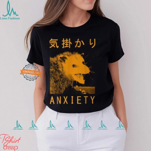 Anxiety Opossum Japanese T Shirt