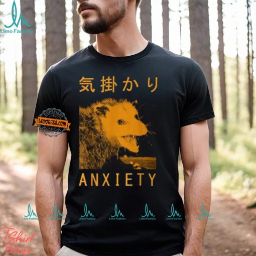 Anxiety Opossum Japanese T Shirt