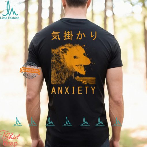 Anxiety Opossum Japanese T Shirt