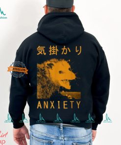 Anxiety Opossum Japanese T Shirt