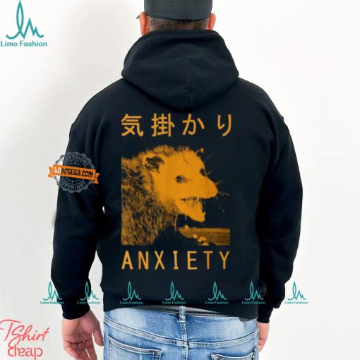 Anxiety Opossum Japanese T Shirt