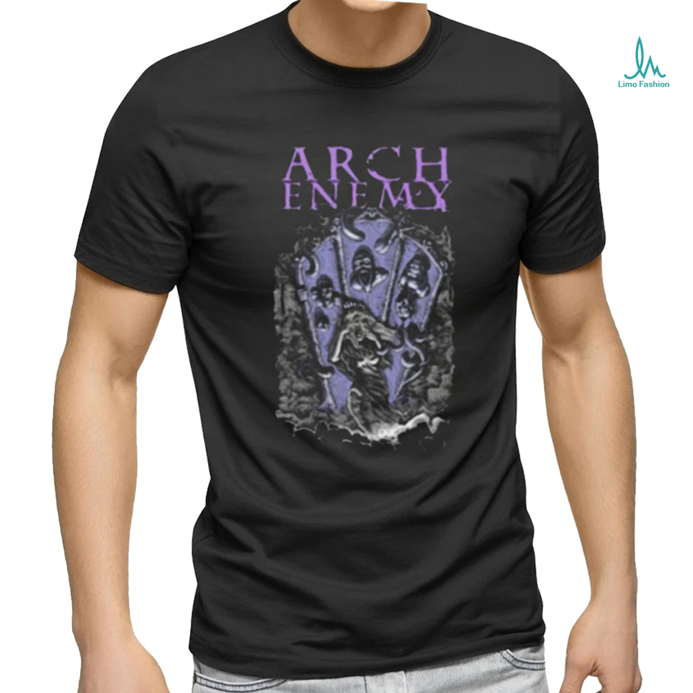 Arch Enemy House Of Mirrors Purple Shirt New 2024 Unisex T Shirt Arch Enemy House Of Mirrors Purple Shirt New 2024 Unisex T Shirt
