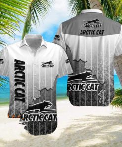 Arctic Cat Logo Broken Wall Printed 3D Hawaiian Shirt For Fans