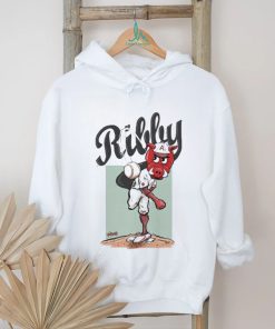 Arkansas HogToons Throwing Ribby Raglan Shirt