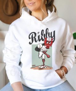 Arkansas HogToons Throwing Ribby Raglan Shirt