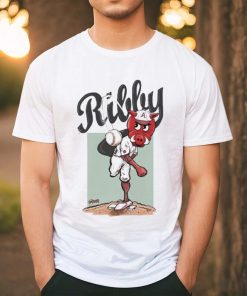 Arkansas HogToons Throwing Ribby Raglan Shirt