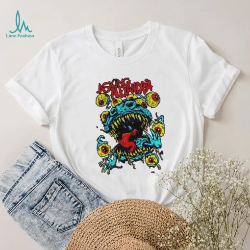 Asking Alexandria Eyeball Monster Neon Shirt