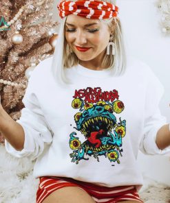 Asking Alexandria Eyeball Monster Neon Shirt