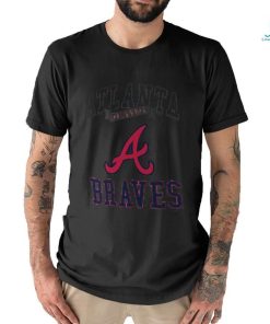 Atlanta Braves G III 4Her by Carl Banks Women's Team Logo Graphic V Neck T Shirt