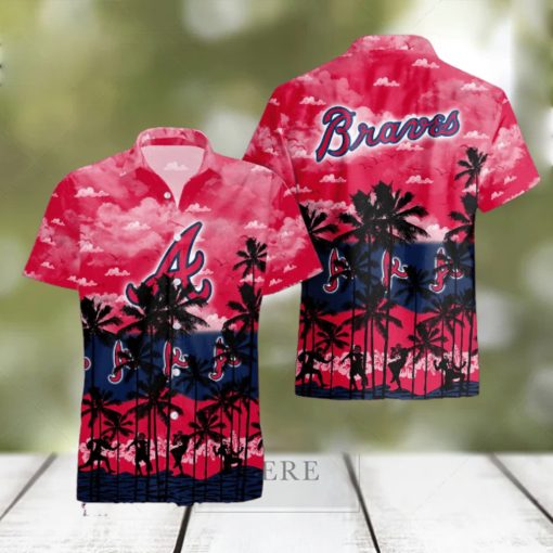 Atlanta Braves Tropical Vibe Hawaiian Shirt