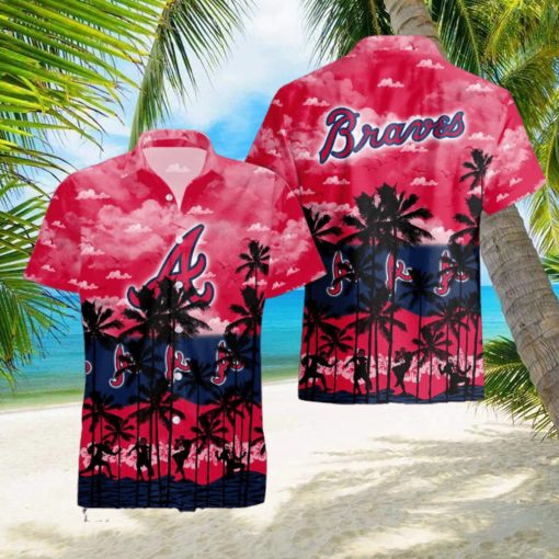 Atlanta Braves Tropical Vibe Hawaiian Shirt