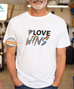 Atlanta Falcons Pride Love Wins 2024 Shirt