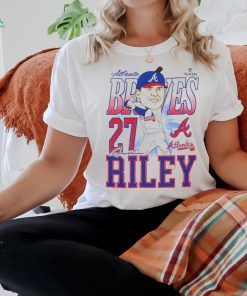 Austin Riley Atlanta Braves signature caricature t shirt