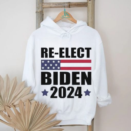 Awesome Re elect Biden American Flag Pro Biden 2024 Election Shirt