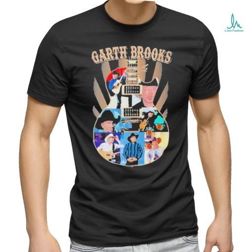 Awesome Tour 2024 Garth Brooks Guitar Signature T shirt