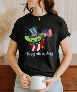 Baby Yoda Happy 4th of July shirt