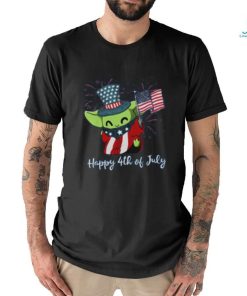 Baby Yoda Happy 4th of July shirt