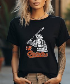 Baltimore Orioles all names of legends shirt