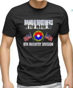 Band of brothers 9th infantry division USA flag shirt