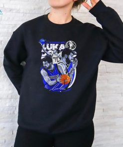 Basketball Player Dallas Mavericks Luka Signature Shirt